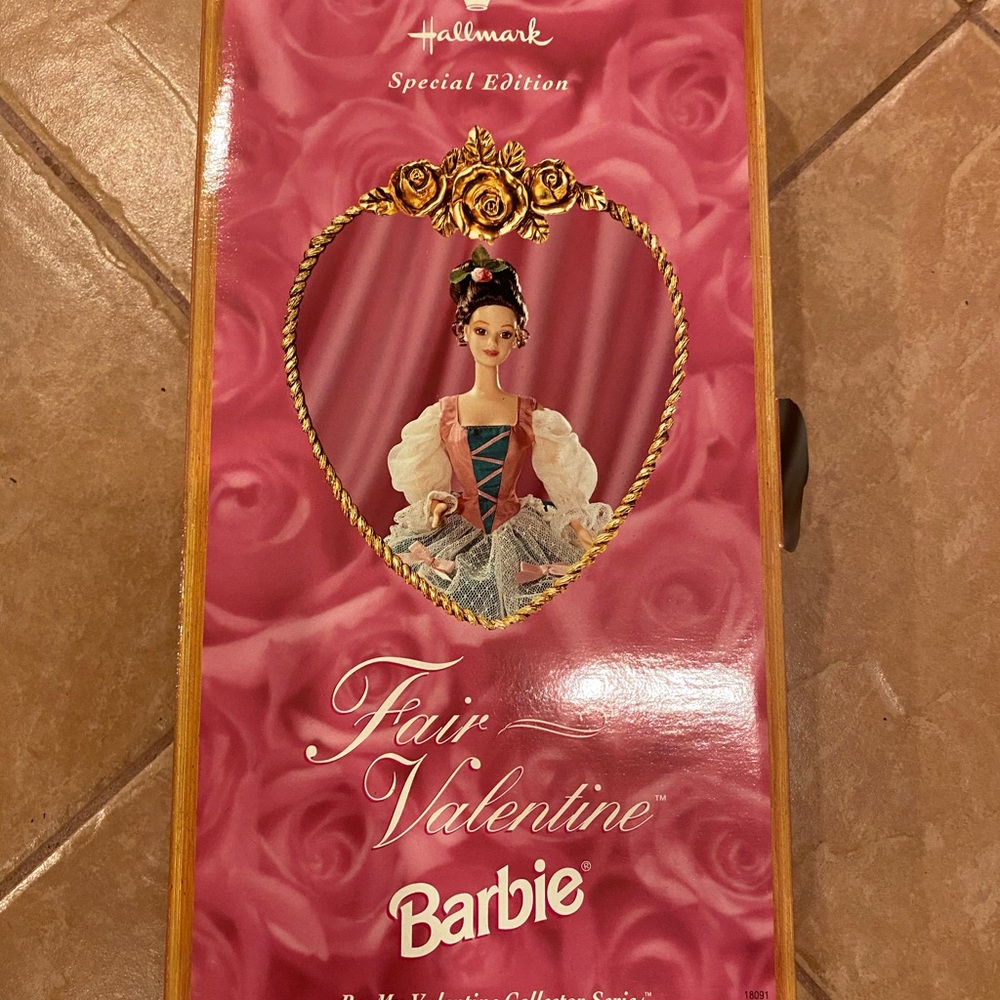 Hallmark Fair Valentine Barbie BNIB